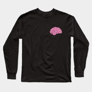 Pink brain Long Sleeve T-Shirt